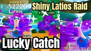 Shiny Latios Raid ! Pokémon GO Legendary Raid Battle #pokemongo