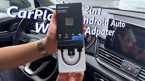 MSXTTLY U2AC-01 | Ultra-Mini 2-in-1 CarPlay & Android Auto Wireless Adapter – Fresh Arrival!
