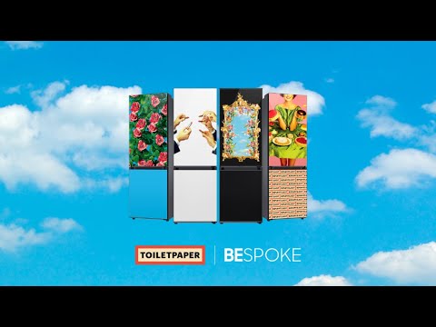 Toiletpaper X Bespoke 2-door Refrigerator l Samsung