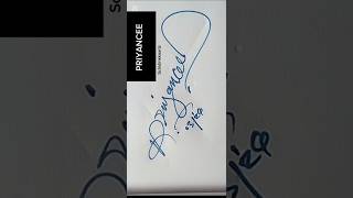 How To Sign Your Name ✍️ #howto #signature #stylish #shorts #youtubeshorts