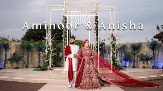 Aminoor Anishas Wedding Trailer Bride Groom Moments Nayeems Click
