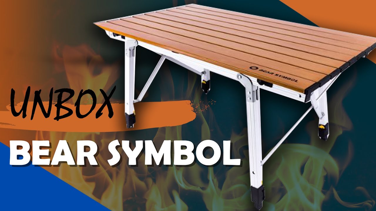 🎥 [Unbox] Bàn Xếp Dã Ngoại BEAR SYMBOL - Chuyentactical.com — Video review, click xem trên YouTube