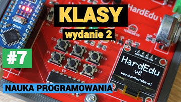 kurs Arduino programowanie - Klasy wyd. 2  - #7