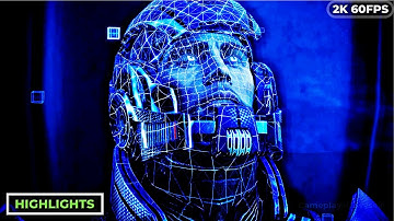 Commander Shepard Connects To Geth Server - Mass Effect 3 LE Highlights