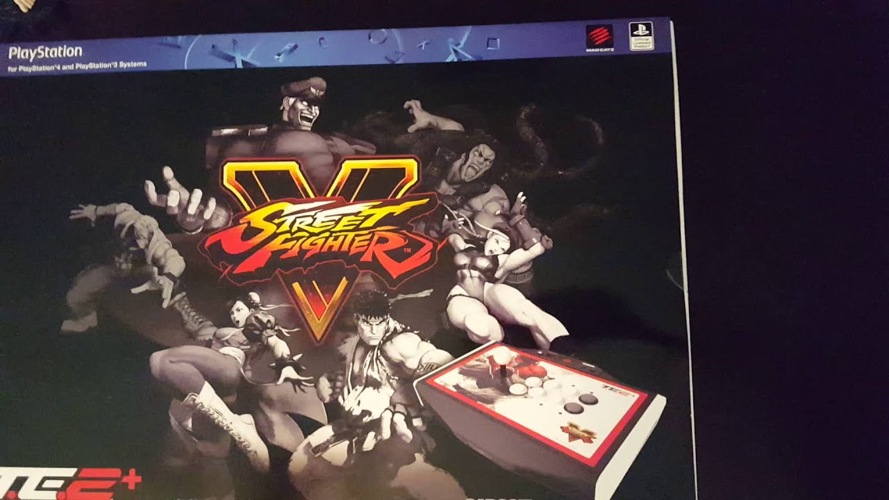 Mad Catz Ryu Street Fighter V RYU Mad Catz Arcade Stick - YouTube
