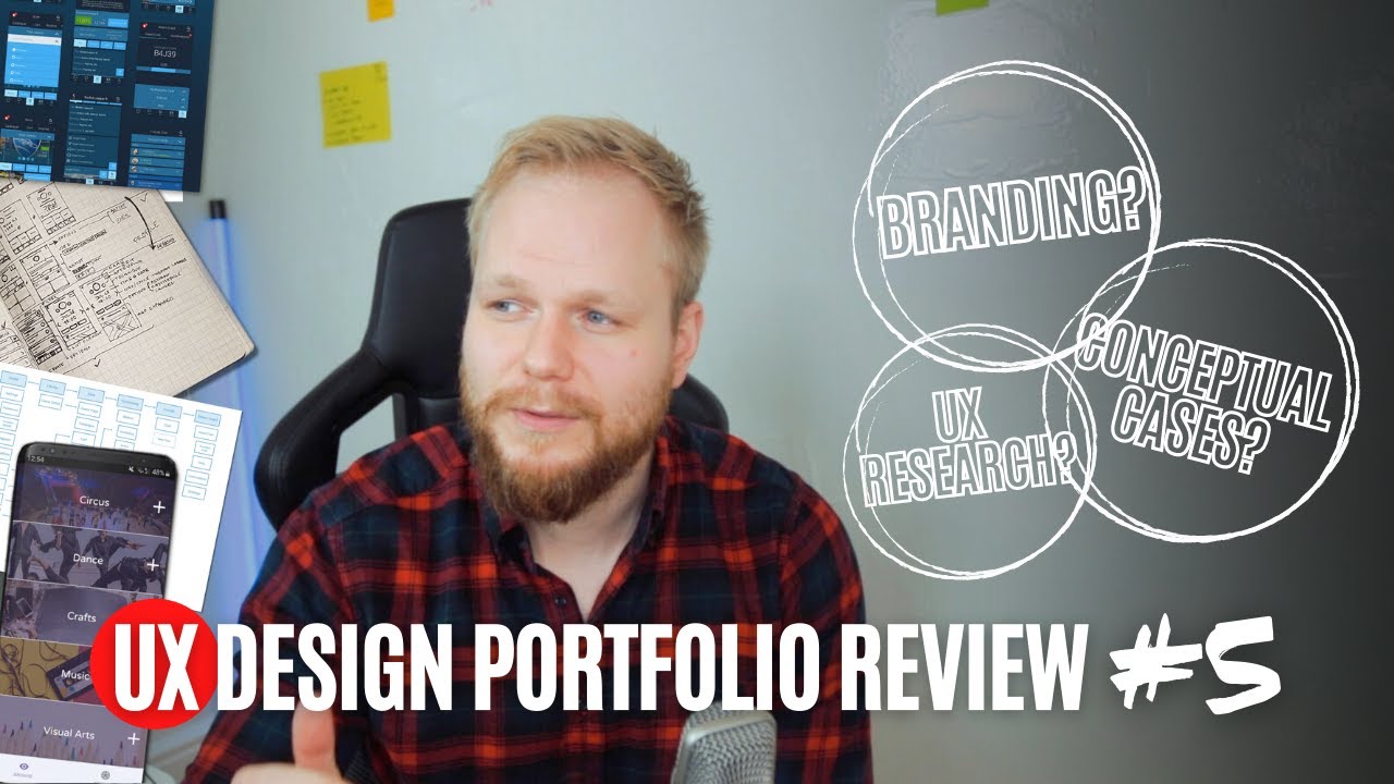 UX Portfolio Review: Choosing the Right UX Case Study Content - YouTube
