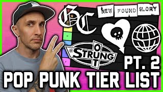 POP PUNK TIER LIST vol 2