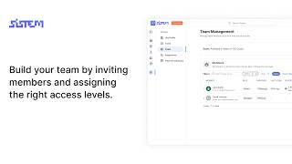 How to Build Your Team in SISTEM screenshot 3