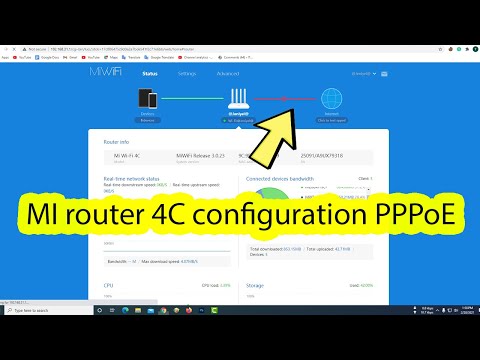 MI router 4c configuration PPPoE