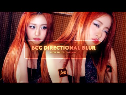 smooth bcc directional blur tutorial