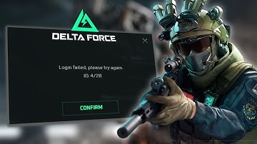 How To Fix Login Failed Error In Delta Force | Quick Guide please try again. ID: 4/28