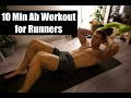 10 min intense ab workout for runners