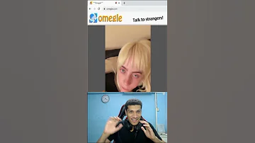 Met Billie Eilish On Omegle قابلت بيلي إيليش في اوميجل 