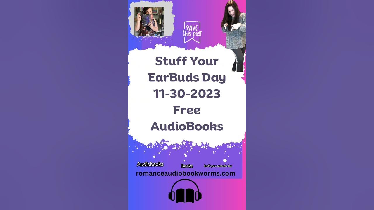 Stuff your Earbuds Day is back! book bookworm booktubers free 