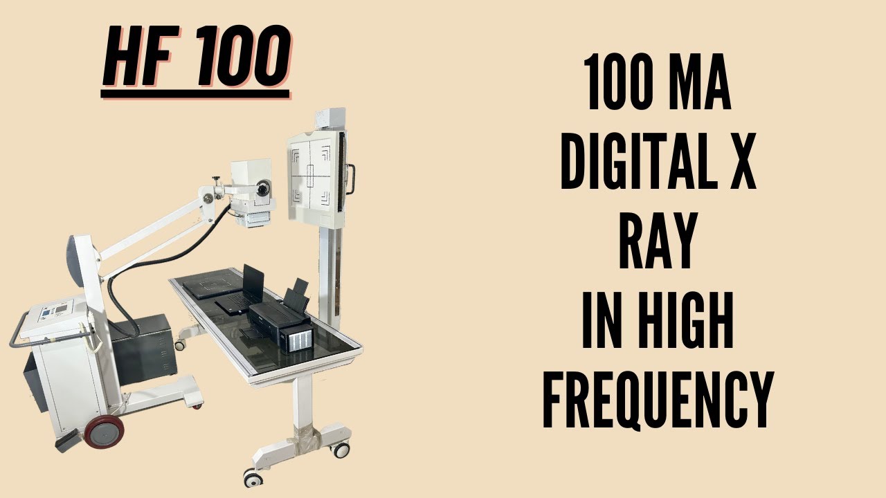100 mA Digital X Ray machine combo in High Frequency
