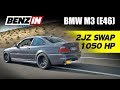 Supra motorlu BMW E46 M3 1050 beygir // 100 Oktan * English Subtitled