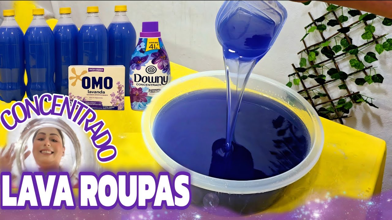 SABÃO LAVA ROUPAS DE LAVANDA , CONCENTRADO, PERFUMADO E BOMBADO💜