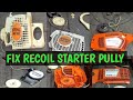how to fix a recoil of chainsaw & brush cutter #chainsaw #brushcutter #stihl #husqvarna
