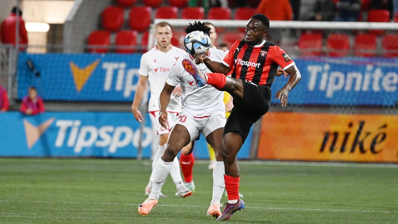 Azango Philip Azango po zápase s Trenčínom - YouTube