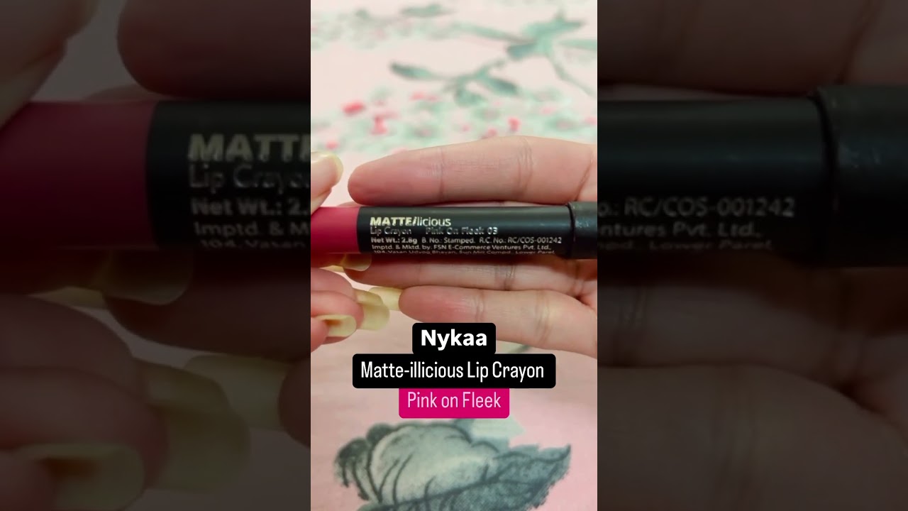 Nykaa Crayon-Pink on Fleek 