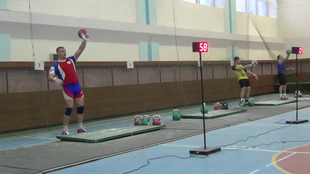 Шевелев Дмитрий  Рывок 32 кг Чемпионат ЦВО 2015 г Чебаркуль