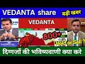 VEDANTA share latest news today analysis vedanta share news Today  target tomorrow buy or sell ?