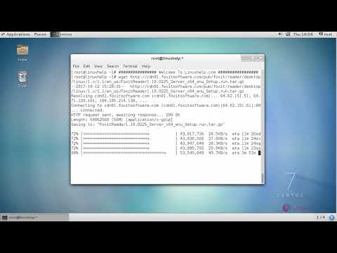 How to install Foxit Reader on CentOS 7