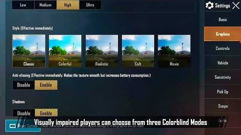 New Updates ll Colorblind mode ll Official Video.