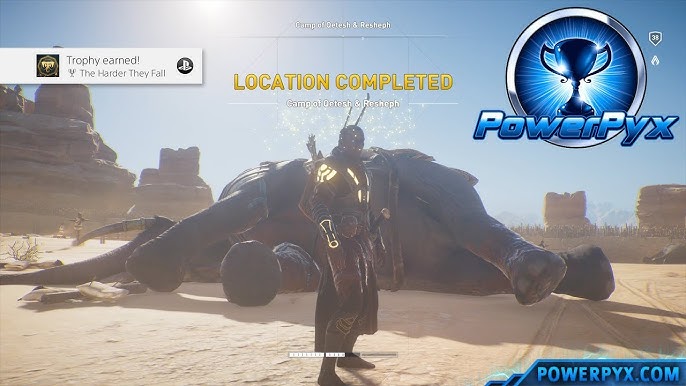 Assassin's Creed Origins] 400+ locations completed. Tedious. Boring.  Painful. #33 : r/Trophies