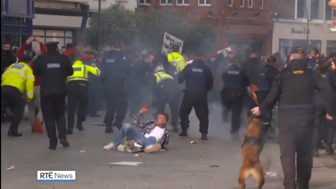 Anti-Lockdown Protest Rally In Dublin (News Report)
