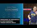 Improvement of Fundamentals in Youth Basketball through Specific Drills - Nenad Trunic