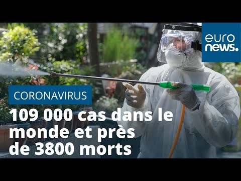 #Coronavirus: plus de 109 000 cas dans le monde et près de 3800 morts #Coronavirus: plus de 109 000 cas dans le monde et près de 3800 morts