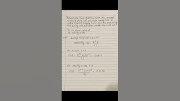 Poisson Distribution- Probability TU MBS BBA MPA Probability