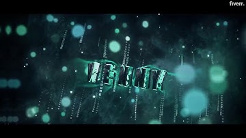 Do unique 3d text and logo intro video for youtube twitch - Best Intros & Outros service