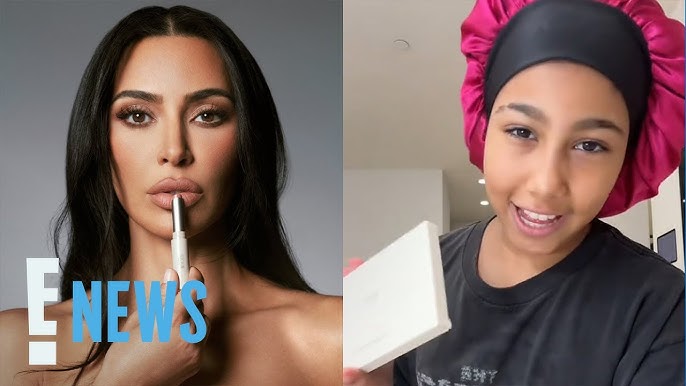 North West Hilariously Reviews Mom Kim Kardashian S New Makeup Line