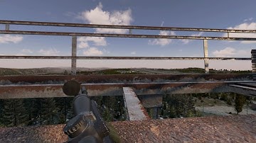 1 km (989m) headshot kill on an enemy player with M24 sniper in DayZ Chernarus