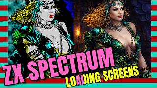 ZX Spectrum Loading Screen (AI 2) - YouTube