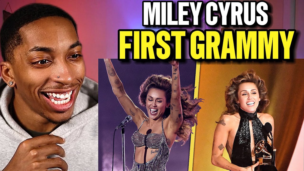 Miley Cyrus Performs Flowers After Winning First Ever Grammy!! YouTube