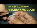 Cara Mudah Memasang Kabel Parabola ke TV LED untuk Menikmati Siaran Luar Negeri