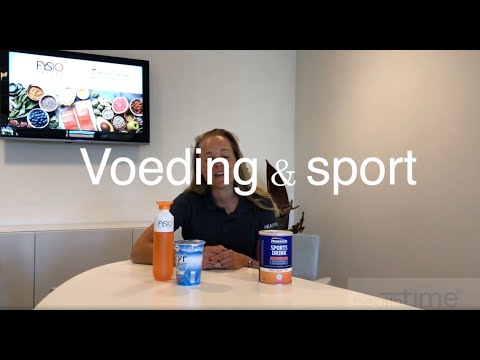 Video: Hoe Sportvoeding Correct Te Nemen?