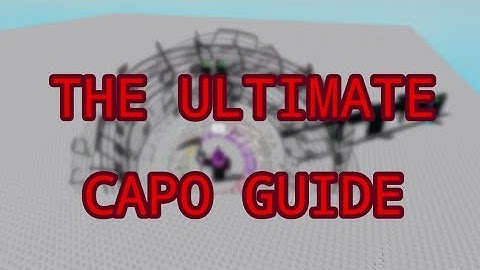 The Ultimate Capo Guide - Item Asylum
