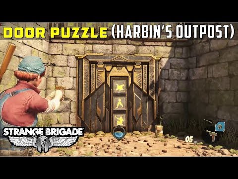 How to solve the door puzzle in Harbin&rsquo;s Outpost | STRANGE BRIGADE