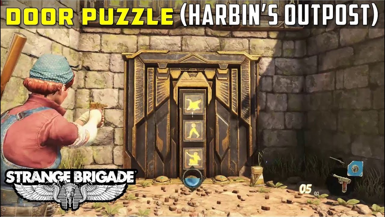 How to solve the door in Harbin's Outpost | STRANGE BRIGADE - YouTube