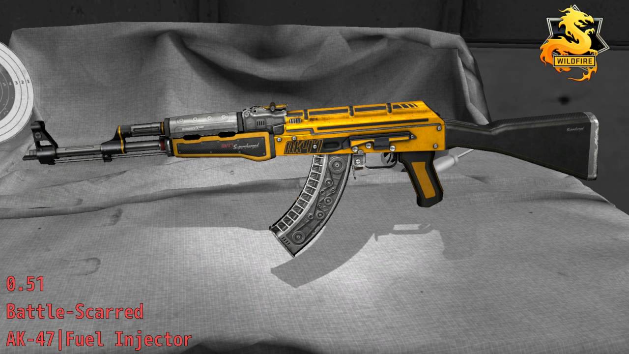 AK-47 Fuel Injector Wear/Float by CS:GO Skins Wear/Float - 