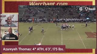 FSU Signee Scouting Report: Azareyh Thomas