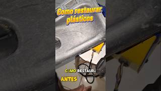 Así restaure los plásticos del Corolla 94 #toyota #corolla #toyotacorolla #toyota