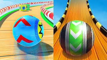 Going Balls | Sky Rolling Ball  - All Level Gameplay Android,iOS - NEW APK GIGA UPDATE