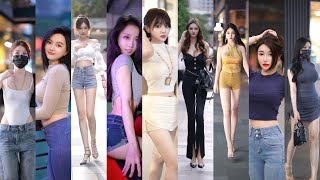 Beautiful Girl  |  Mejores Street Fashion |  Hottest Chinese Girls Street Fashion Style