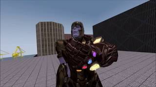 SFM thanos looking at the city
