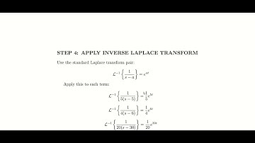 Inverse Laplace Transform of s/[(s-5)(s-6)(s-30)]